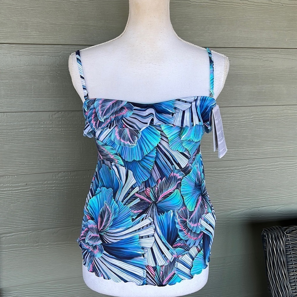 Cache Coeur Pandora Maternity Tankini Top - Picture 2 of 11